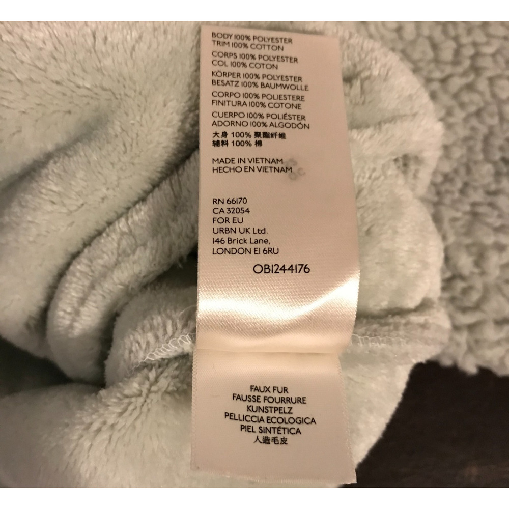 Anthropologie Janey Fleece Pullover Small Quarter Zip Cozy Sweatshirt - Picture 11 of 11